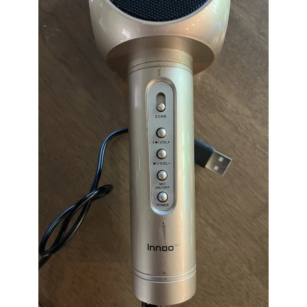 Karaoke Microphone by Innoo Tech Wireless, Speaker